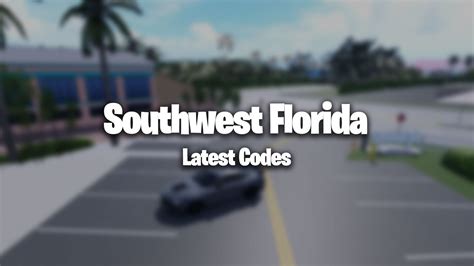 Southwest Florida codes for October 2024 